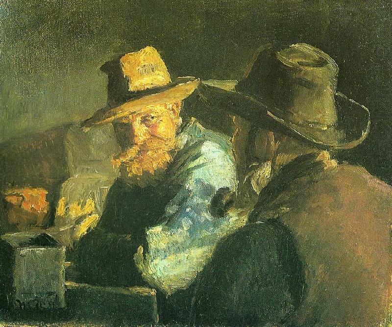 Michael Ancher fiskerne soren thy og thomas svendsen china oil painting image